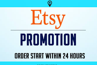 do etsy store or etsy listing promotion to boost traffic