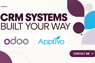 setup odoo apptivo crm business automation workflows customization services