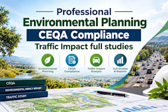 professional environmental planning ceqa compliance traffic impact full studies