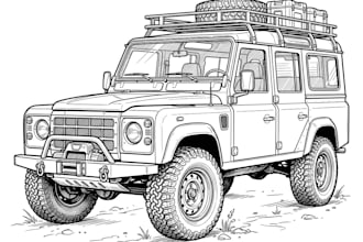 draw your car or vehicle into vector line art