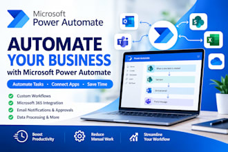 automate business workflows with microsoft power automate