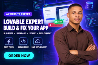be your lovable expert lovable ai website lovable bug fix