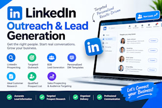 linkedin mass dm prospecting outreach targeted messaging