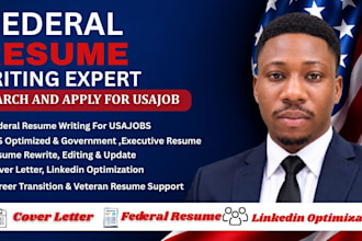 write a federal resume for usajobs and apply