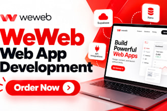 build your weweb web app with xano or supabase backend