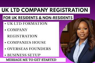 register a UK limited company for residents and non residents