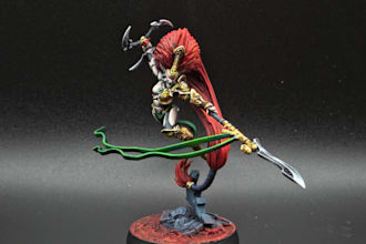paint your warhammer and other any tabletop miniatures