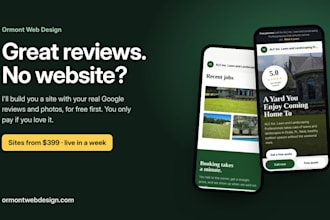 build a website for your local service business