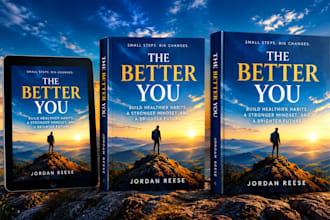 design custom amazon kdp book covers for ebooks paperback and hard cover