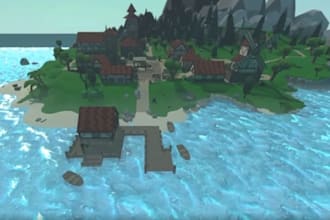 develop 3d game environments, levels and game ready assets in godot