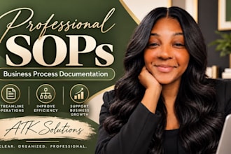 create standard operating procedures for your business