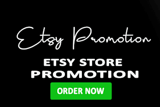 do etsy store promotion for usa audience