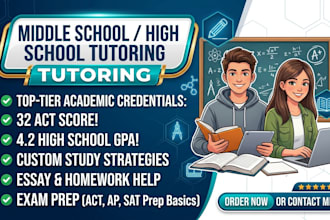 tutor on math english and or history