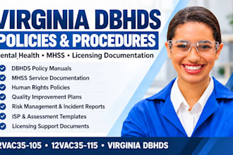 virginia dbhds mental health policies and procedures manual, mhss licensing