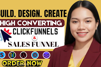 be your clickfunnels expert, sales funnel landing page, clickfunnel builder