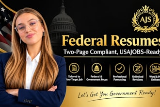 write a professional federal resume and usajobs resume