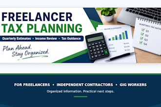 provide freelancer tax consulting and quarterly tax guidance