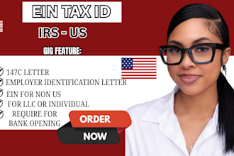 get your usa ein for tax id,irs ,ein number and more tax purpose