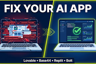 fix bugs in your lovable, base44, replit or bolt app