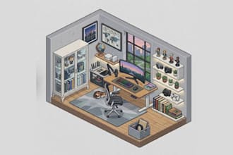 create isomeric pixel art retro pixel art sprite environment