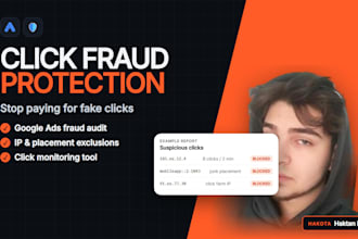 audit and protect your google ads from click fraud and fake clicks