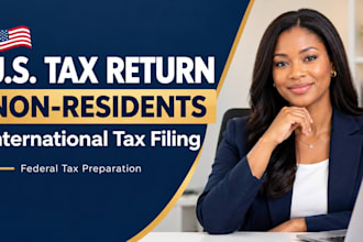 prepare us federal tax return non resident tax filling international compliance