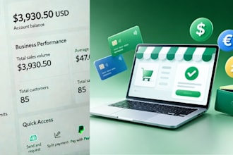 setup shopify payment, shopify balance and integrate stripe, paypal, wise