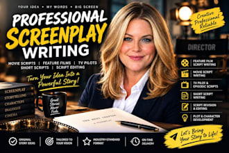 movie script screenplay feature film script script writing short script tv pilot