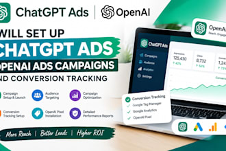 set up chatgpt ads, openai ads campaigns, and conversion tracking