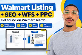 optimize walmart listing walmart wfs walmart product listing walmart SEO and PPC