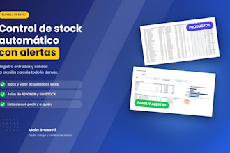 armar tu planilla de control de stock en excel