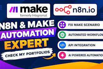 fix make automation, make com automation make automation n8n fix made com made