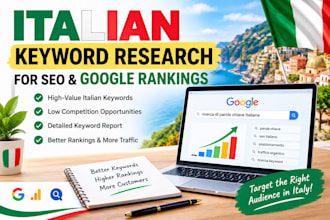 do italian keyword research for SEO and google rankings