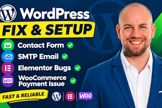 fix wordpress contact form, SMTP email, elementor bugs woocommerce payment issue