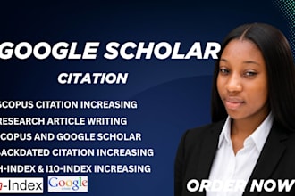 write research articles for scopus and google scholar indexed journals