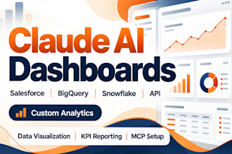 create claude ai dashboards salesforce bigquery snowflake api data visualization