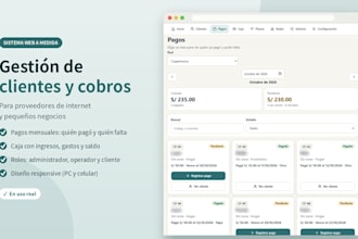 crearé tu página web profesional a medida