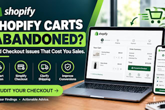 audit your shopify checkout and cart to reduce abandoned carts