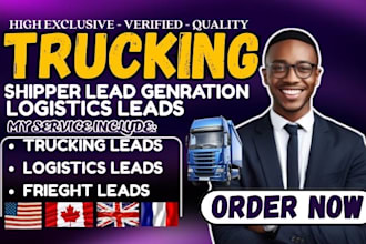 generate verified trucking leads and new mc authority carrier leads