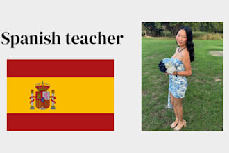 be your native spanish tutor for personalized online lessons