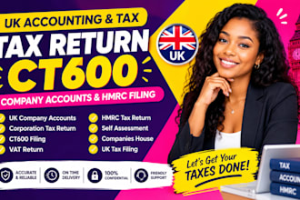 file UK company accounts, corporation tax return ct600, hmrc tax return filing