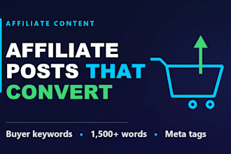 write affiliate blog posts that target buyer keywords