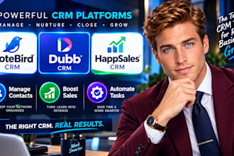 setup and automate notebird dubb happsales oa mobile lead docket breakcold CRM