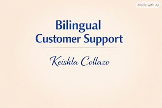 provide bilingual customer support via chat and email in english and spanish