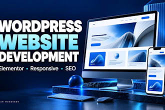 build a fast wordpress website with elementor and SEO setup