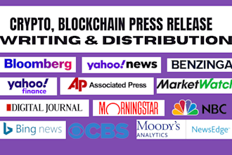 do crypto promotion, blockchain press release, crypto press distribution seo pr