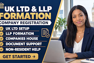 register UK ltd company llp formation companies house business setup registratio