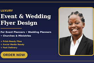 design halloween event wedding flyers for planners and churches