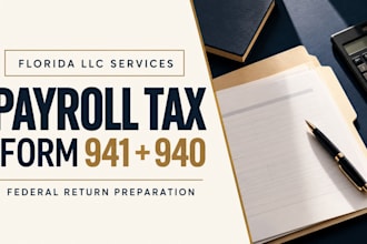 file irs payroll tax forms 941 and 940 for your florida llc