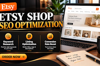 optimize esty shop seo product listings keywords conversion rate